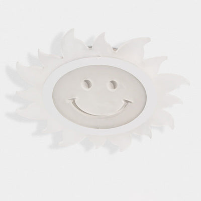 Creative Cartoon Smiley Sun LED Flush Mount Ceiling Light