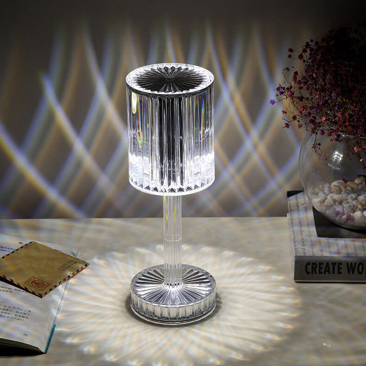 Spanien Acryl Diamant Licht LED Dekorative Tischlampe 