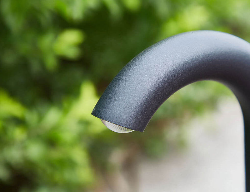 Waterproof Bending Faucet Design LED Outdoor Lawn Floor Light