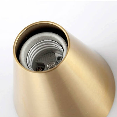 Nordic Minimalist Conical Design 1-Light Flush Mount Light