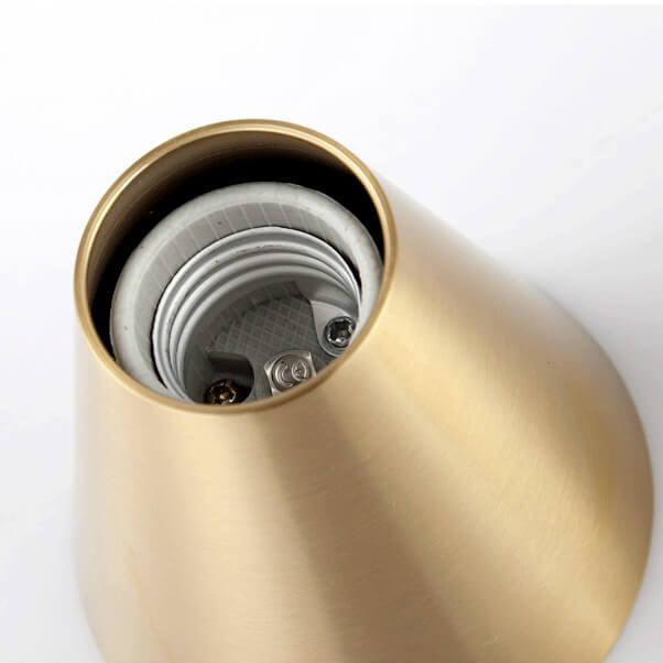 Nordic Minimalist Conical Design 1-Light Flush Mount Light