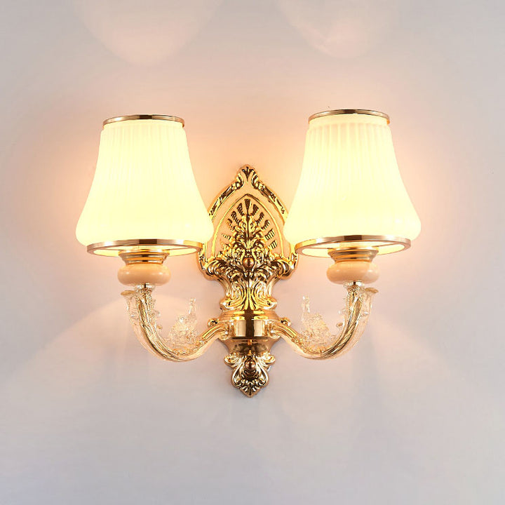 Lámpara de Aplique de Pared Minimalista Creativa Estilo Europeo 1/2 Luz 