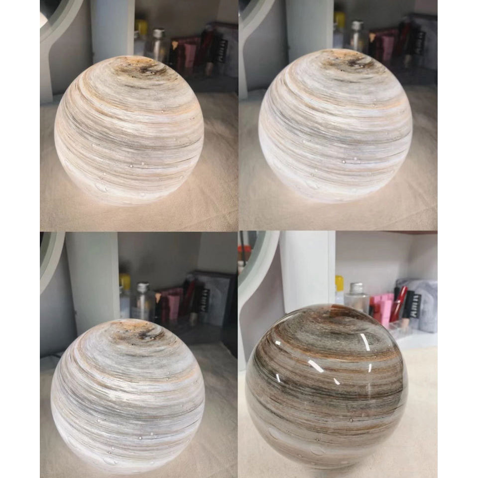 Lampe de table LED moderne et créative Planet Orb 