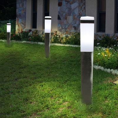 Garten-quadratische Säule im Freien wasserdichte LED-Pfad-Landschaftsleuchte 
