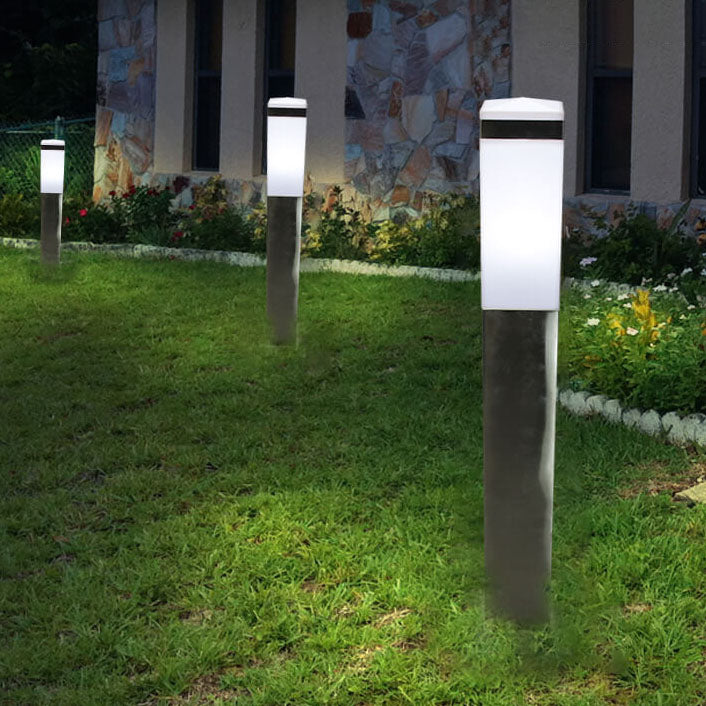 ضوء مسار LED مقاوم للماء عمود مربع حديقة خارجية 