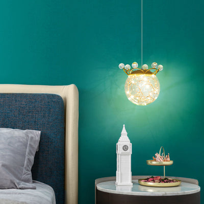Creative Decorative Gypsophila 1-Light LED Wall Sconce Lamp