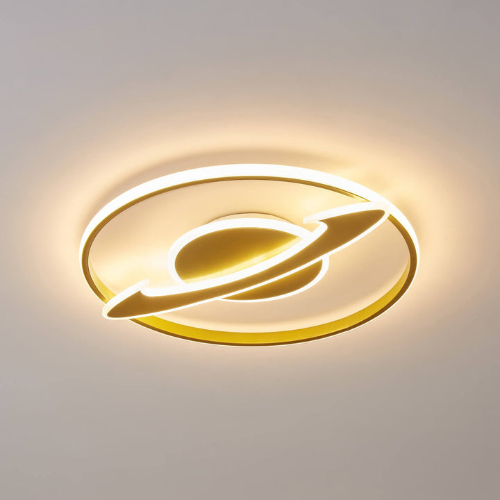 Moderne luxuriöse goldene Satelliten-Runddesign-LED-Deckenleuchte 