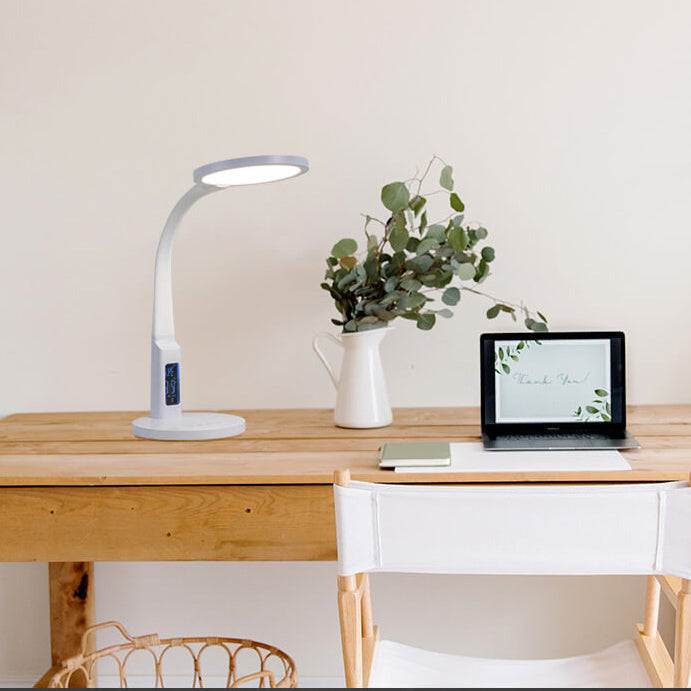 Moderne Intelligente Ring Touch LED Lesetischlampe 