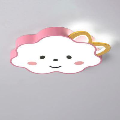 Cartoon Creative Clouds Cat Ears LED Unterputz-Deckenleuchte 