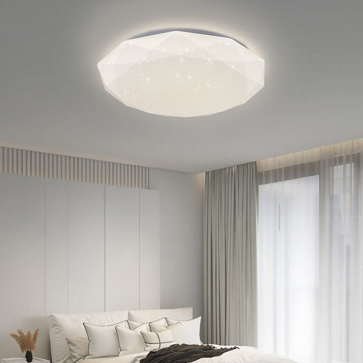 Moderne Einfachheit Voller Himmel Stern Diamantform LED Deckenleuchte für das Wohnzimmer 