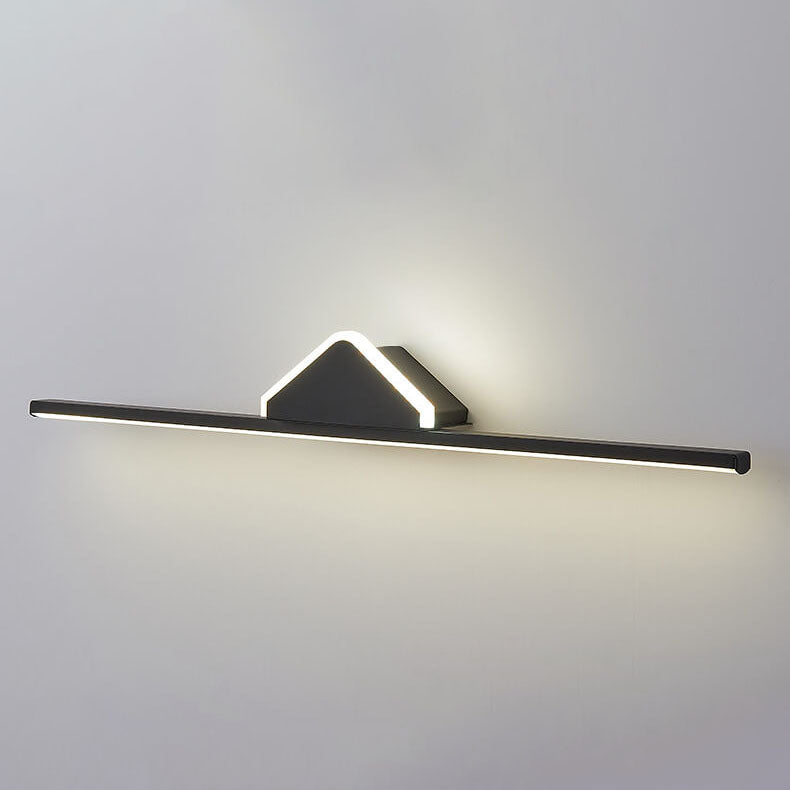 Moderne minimalistische lange geometrische Vanity Light LED-Wandleuchte 