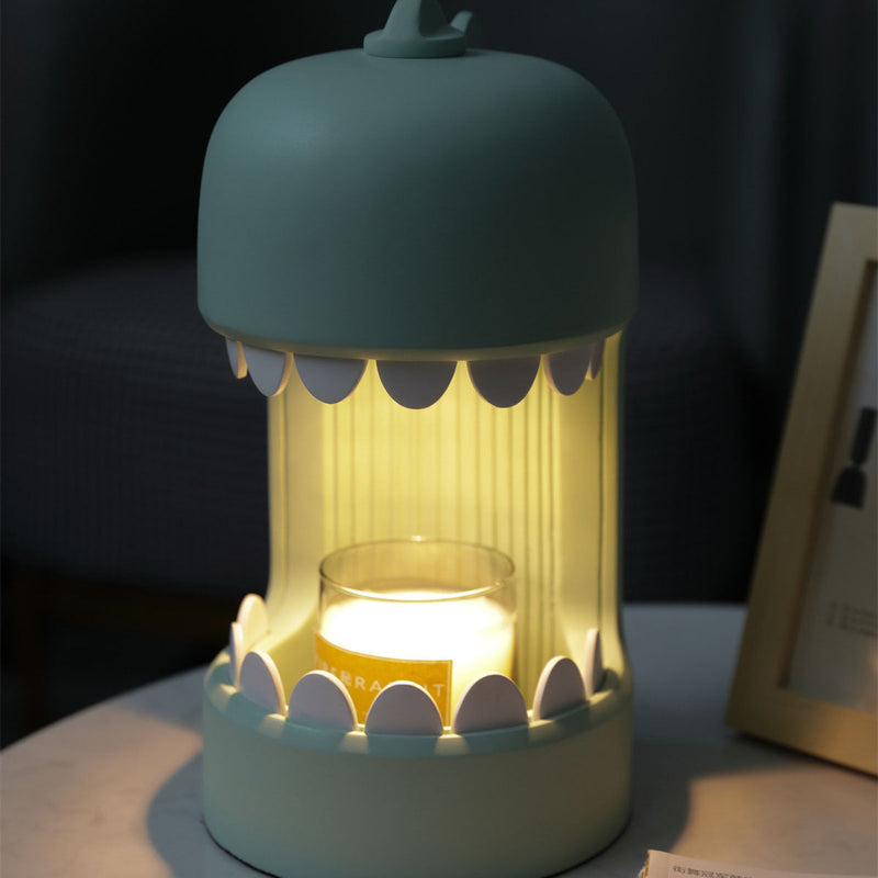 Modern Creative Dinosaur Resin Children 1-Light Melting Wax Table Lamp