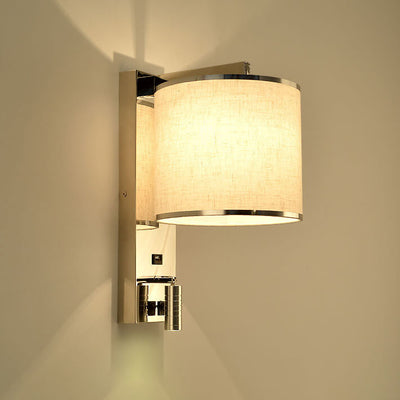 Modern Light Luxury Stainless Steel 1-Light Wall Sconce Lamp