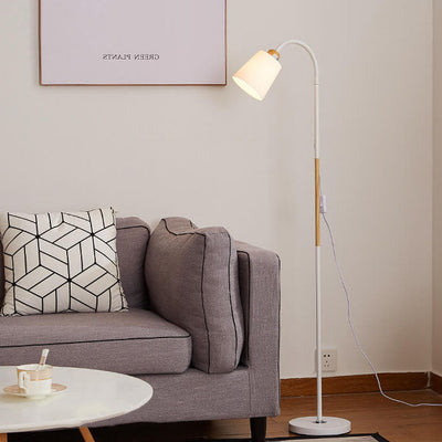 Modern Minimalist Iron 1-Light Standing Floor Lamp