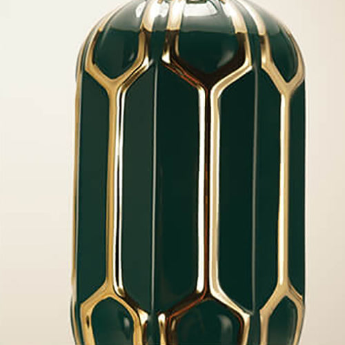 Lampe de sol moderne en céramique verticale à 1 lumière 