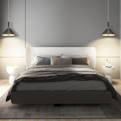 Modern Minimalist Intelligent Touch Lift Iron Acrylic LED Pendant Light