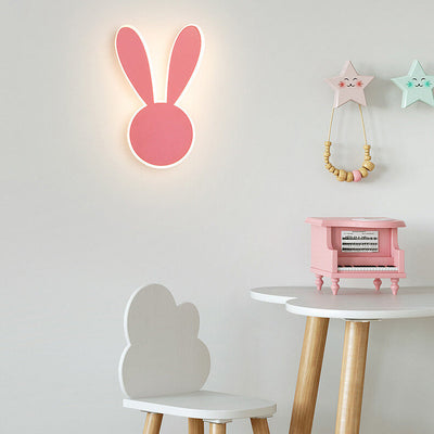 Cartoon Creative Mouse Rabbit LED Wall Sconce Lamp