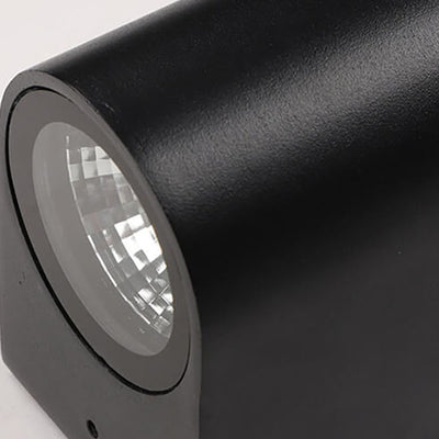 Applique murale LED à Double tête en aluminium, couleur unie, moderne, étanche, pour l'extérieur 