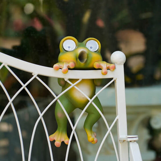 Solar Resin Memes Animal Outdoor Fence Decorative Light