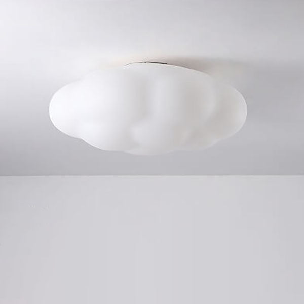 Éclairage encastré LED PE en fer pour enfants nuages créatifs modernes 