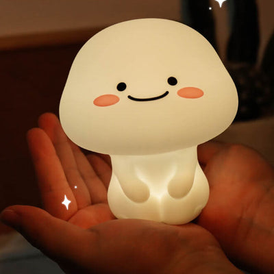 Cartoon Smart Moly Silicone Emoji LED Night Light Table Lamp