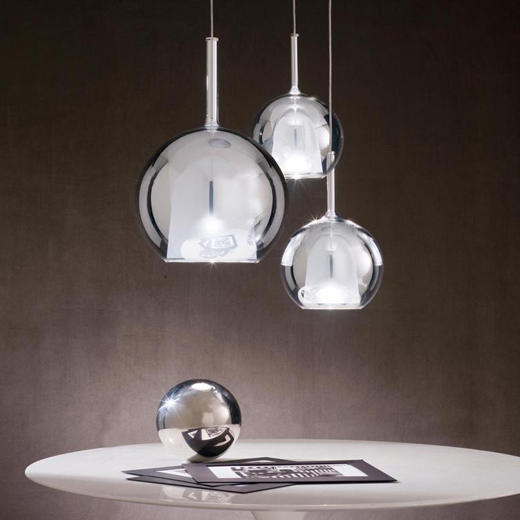 Nordic Creative Atomized Glass 1-Light Pendant Light