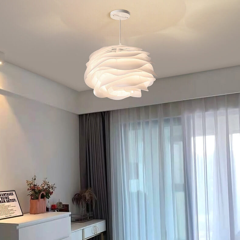 Nordic Creative Rose Pods PVC 1-flammige Pendelleuchte