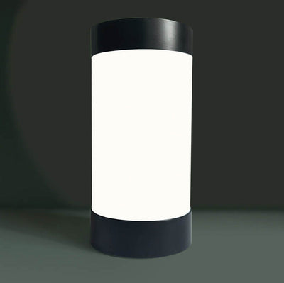 Modern Minimalist Cylindrical Aluminum Acrylic USB LED Table Lamp