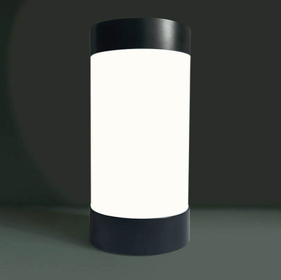 مصباح طاولة LED USB أسطواني من الألومنيوم الأكريليك بتصميم حديث وبسيط 