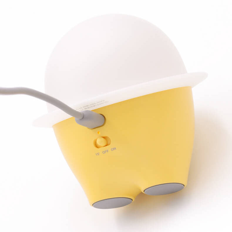Creative Cute Emoji Silicone LED Night Light Bedside Table Lamp