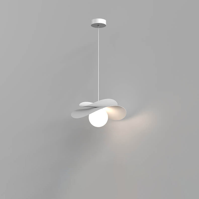 Moderner Einfacher Strohhut 1-Licht Pendelleuchte 