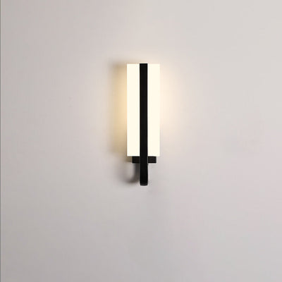 Modern Minimalist Acrylic Rectangular LED Wall Sconce Lamp