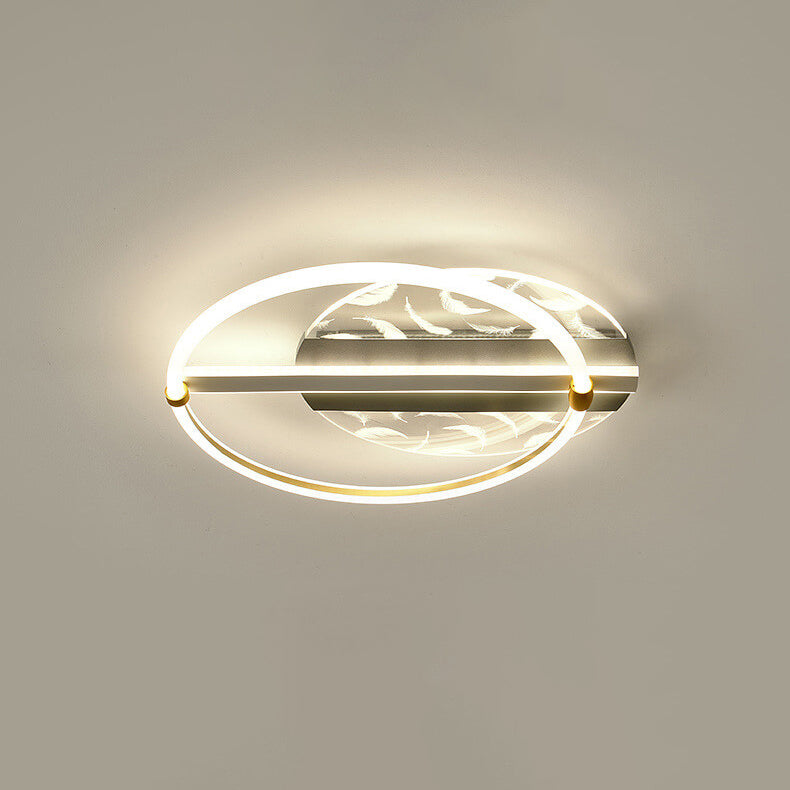 Round Nordic Creative Multi-Style LED Flush Mount Light