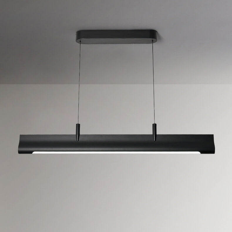 Nordische minimalistische lange Streifen Insel Licht LED hebbare Kronleuchter 