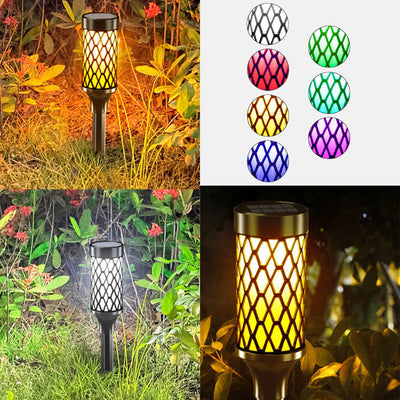 Solar Column Lawn Garden Decorative LED Path Lamp