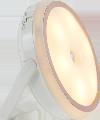 Creative Cat Shape Hangable Magnetic LED Night Light Cabinet Bedside Lamp