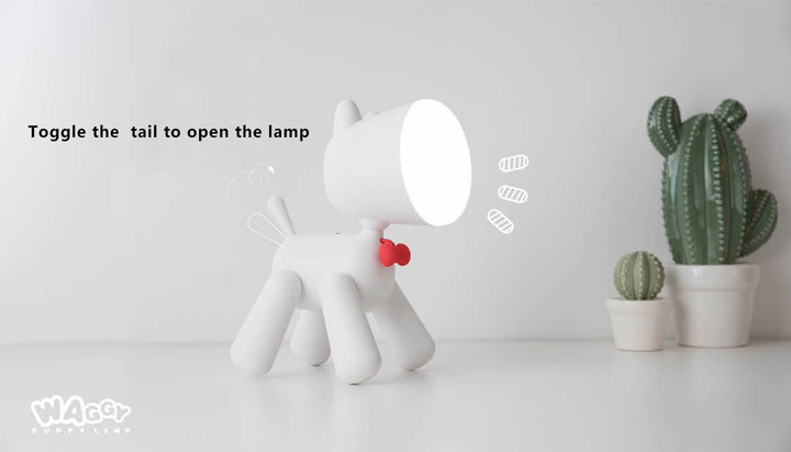 Lampe de Table LED USB Veilleuse Chien Intelligent 