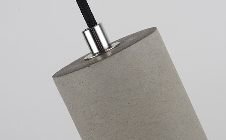 Industrial Minimalist Cylinder Shaped 1-Light LED Pendant Light