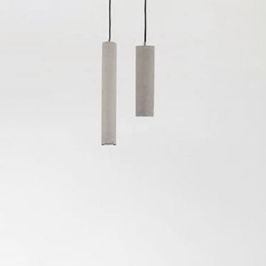 Industrial Minimalist Cylinder Shaped 1-Light LED Pendant Light