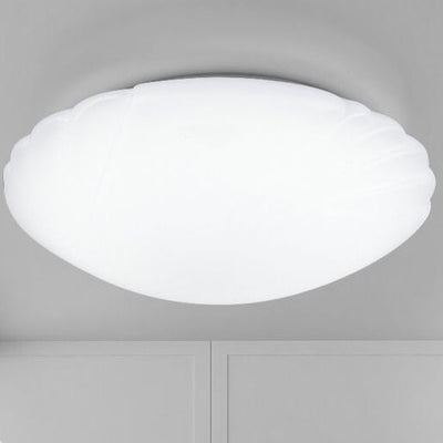 Modern Circle Acrylic 1-Light LED Flush Mount Ceiling Light