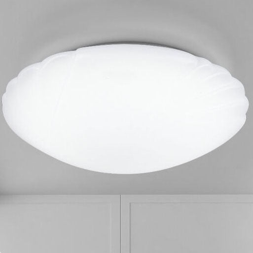 Modern Circle Acrylic 1-Light LED Flush Mount Ceiling Light