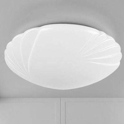 Modern Circle Acrylic 1-Light LED Flush Mount Ceiling Light