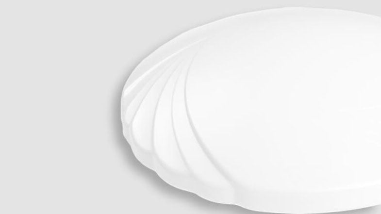 Modern Circle Acrylic 1-Light LED Flush Mount Ceiling Light