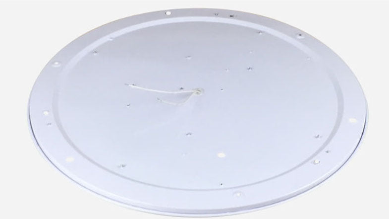 Modern Circle Acrylic 1-Light LED Flush Mount Ceiling Light