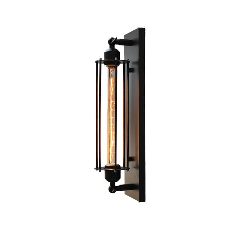 Industrial Style 1-Light Long Pencil Bulb LED Wall Sconce Lamp