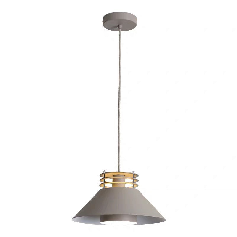 Industrielle Eisen Nordic Macaron Farbe 1-Licht Pendelleuchte 