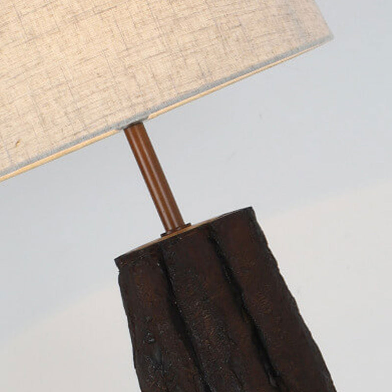 Stehende Stehlampe aus Tiffany-Stoff, aufrecht, Harz, 1-flammig 