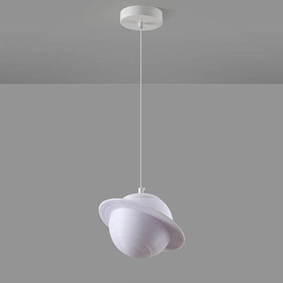 Nordic Creative Saturn Planet Plafonnier semi-encastré à 1 lumière 