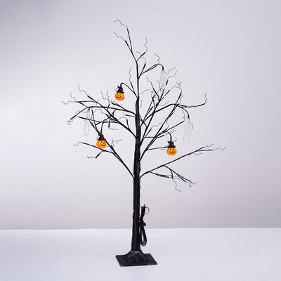 Halloween-Kürbis-Skelett-Baum-Licht-LED-Simulations-Baum-Dekorations-Licht 