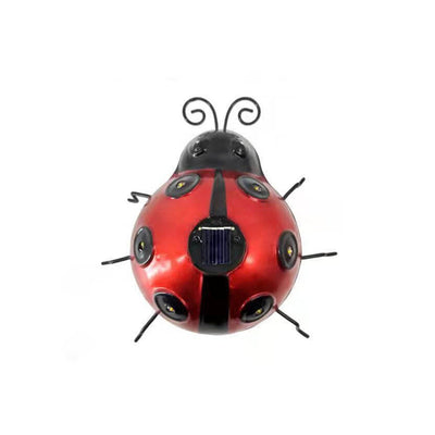 Solar Ladybug LED Iron Outdoor Lawn Decorative Light